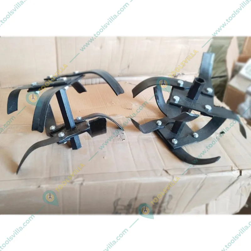 Heavy Duty Rotavator Blade Set for 63 / 68 CC 3 HP Mini Power Tiller