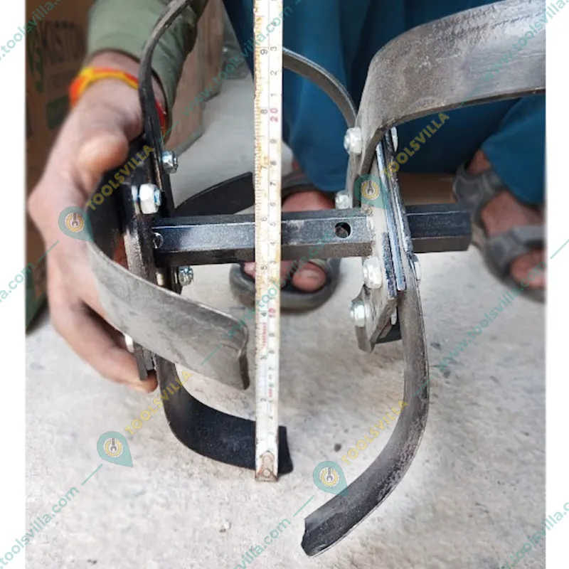 Heavy Duty Rotavator Blade Set for 63 / 68 CC 3 HP Mini Power Tiller