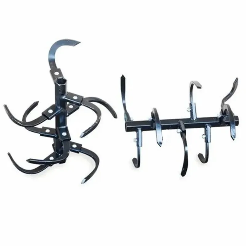 Heavy Duty 36 Inch Deep Tilling Rotavator Set (18 Pcs Blade, 2 pcs Shaft, 18 Nuts) For Petrol Power Tiller