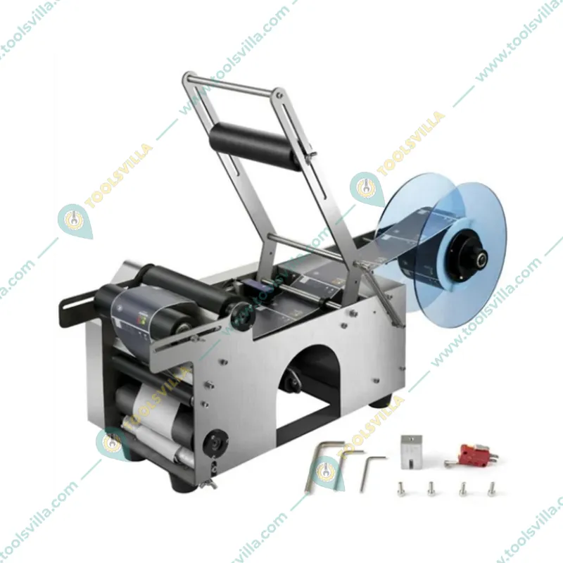 Semi Automatic Round bottle Labeling, Model No. MT-50 