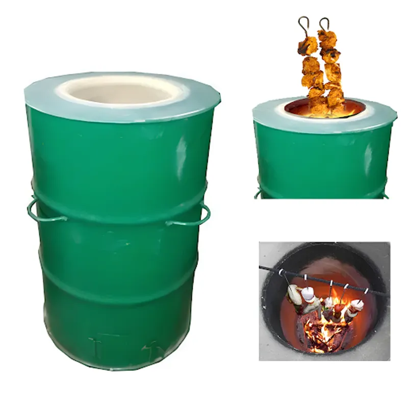 Commercial Round Shape Charcoal Tandoor MS Body