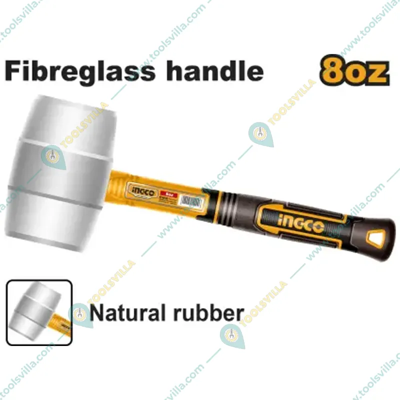 Ingco HRUH8908 Rubber hammer 220gm