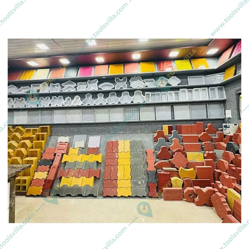 RK 30 Cavity 20,25,40,50 mm Rubber Paver Block Mould (31 x 31 x 4 cm)
