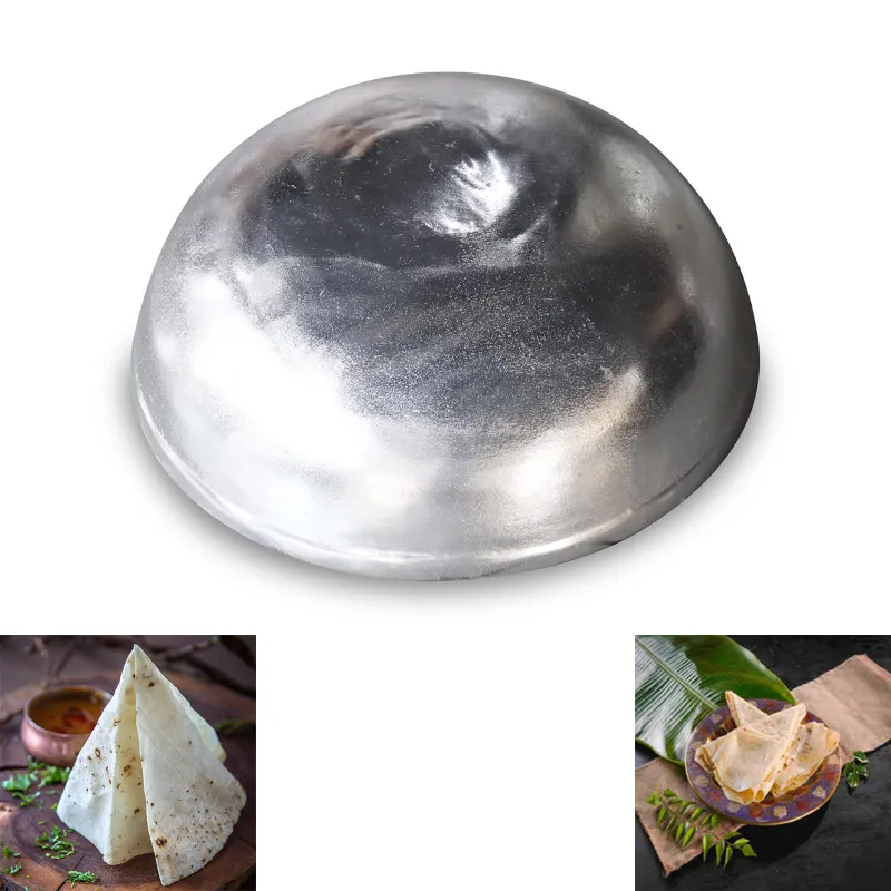 Malabar Aluminium Rumali Chatti(Roomali Tawa/Romali Kadai/Rumali Rotti Pan