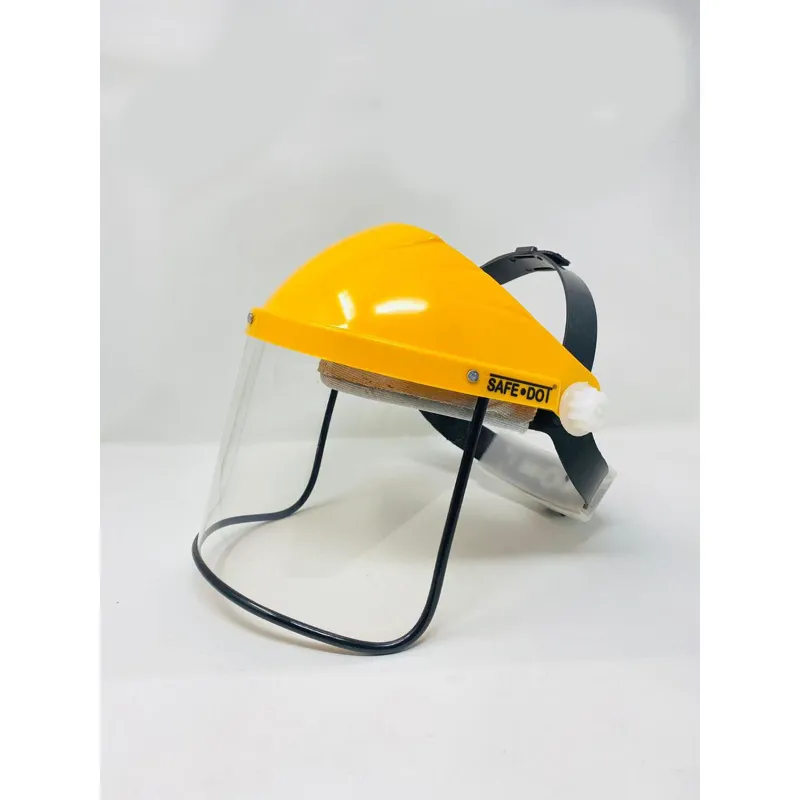 SAFEDOT 6 x 12 inch B Type Ratchet Face Shield For Safety Purpose (SDV 11)
