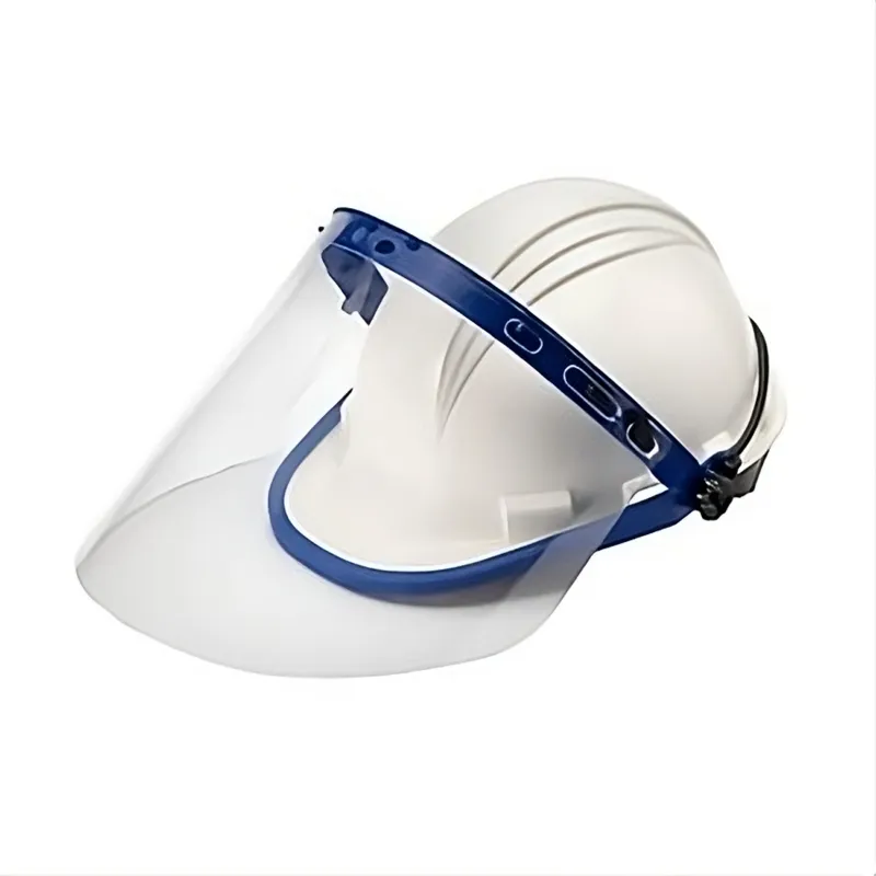 SAFEDOT Armor Type Safety Helmet Pack of 1, 5 With Spring Loaded Face Shield (SDVH-07)(Pack-1 pc)