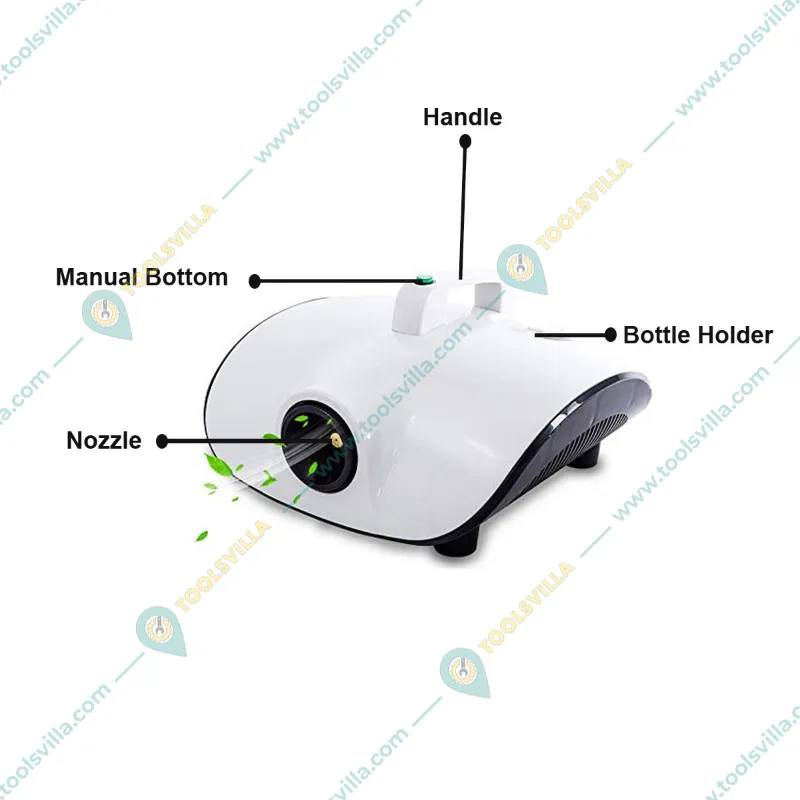 Disinfectant 900W Mist Sanitizer Fogging Machine-Air Purifier & Surface Sanitizer Best For Small Spaces/Homes/Offices