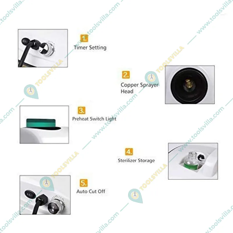 Disinfectant 900W Mist Sanitizer Fogging Machine-Air Purifier & Surface Sanitizer Best For Small Spaces/Homes/Offices