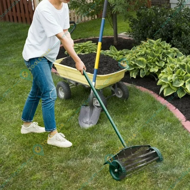 Heavy Duty Manual Operated Aerator with Spike