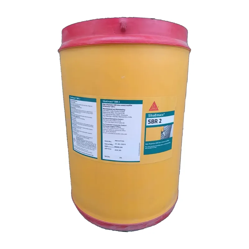 Sika 20 Liter Milky-White SBR Based Latex Liquid for Site Batched Mortars & Waterproofing (SikaEmaco SBR 2) 