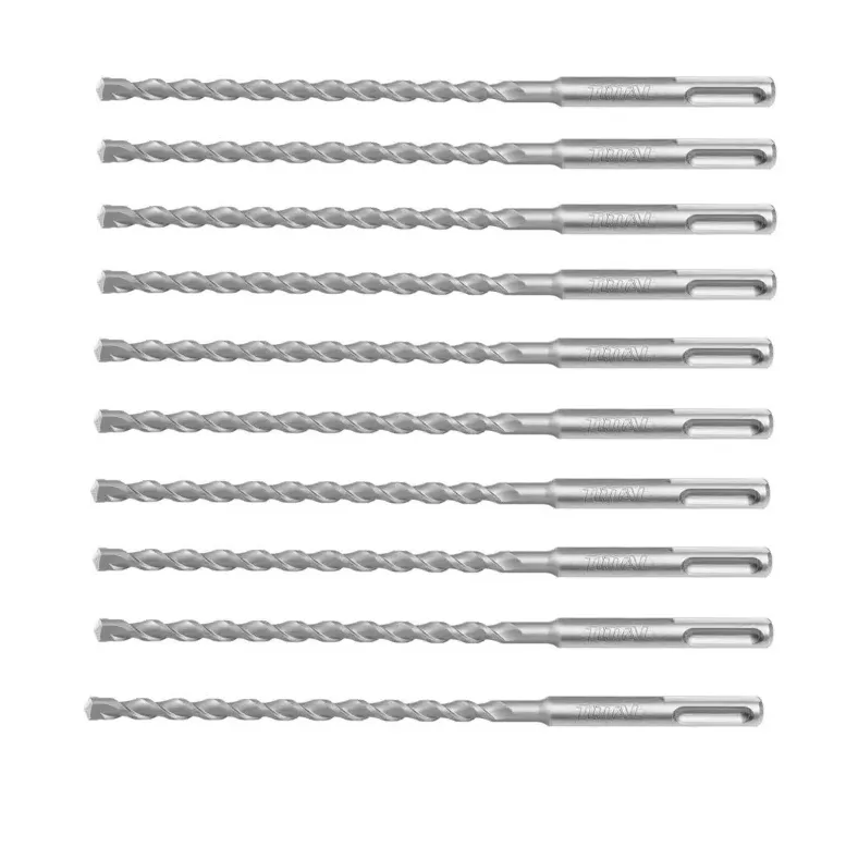 Total 8 X 160mm SDS Plus Hammer Drill Bit (TAC310802)- Pack Of 10