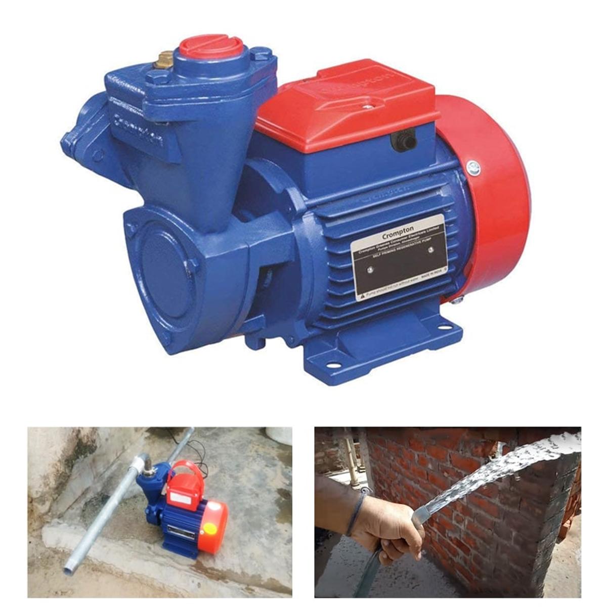 Crompton deals pump 1hp