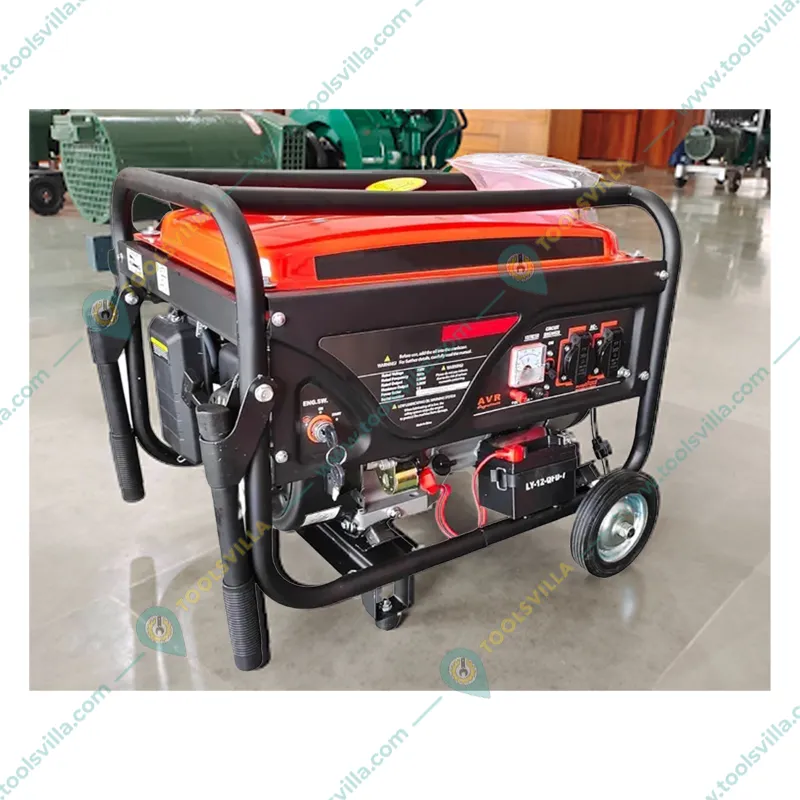 Portable Petrol Generator 3KVA, Single Phase with Self Start