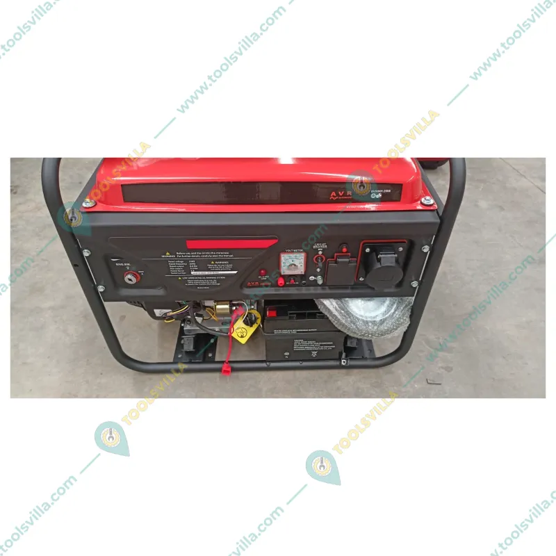 Heavy Duty 5 KVA Recoil and Self Start Portable Petrol Generator