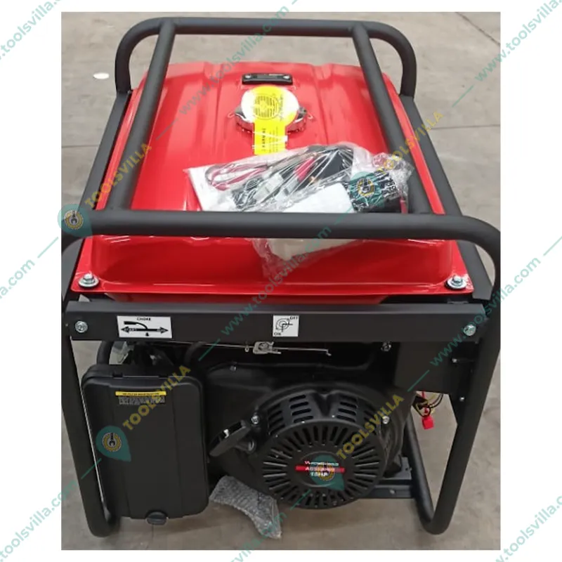 Heavy Duty 5 KVA Recoil and Self Start Portable Petrol Generator