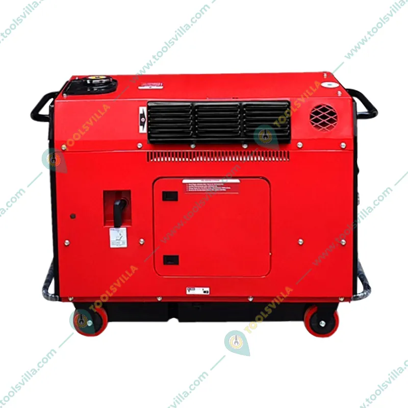 HPM 5.5 KVA Silent Portable Petrol Generator with Recoil and Self Start (SILENT GE-7000PS)