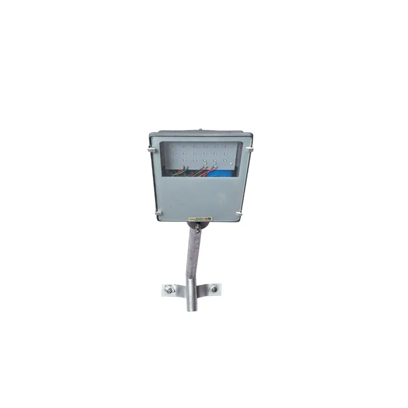 Solar Universe India 12W Semi Integrated Solar Street Light with Lithium Ion Battery & External Solar Panel