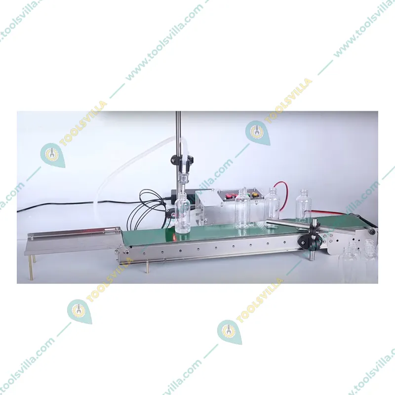 Automatic 1 to 3000 ml Liquid Filling Machine with Conveyor Belt for Medical, Pharmaceutical, Commercial uses