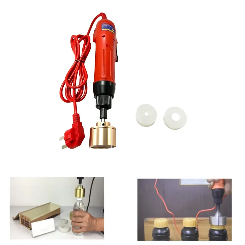 TTECH CP-90 Hand Operated Electric Bottle Capping Machine, 30 to 60 bottles/minute