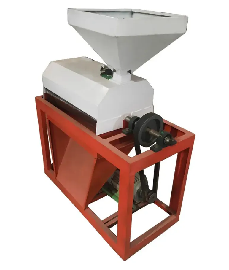 Commercial Semi-Automatic 5 Hp Dal Polisher, 400Kg Per Hour