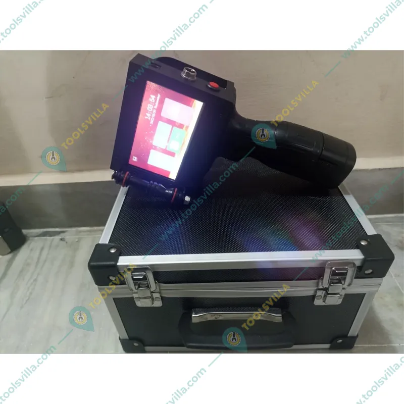 12.7mm Metal Body with Solvent Based Cartridge Handheld Inkjet Printer