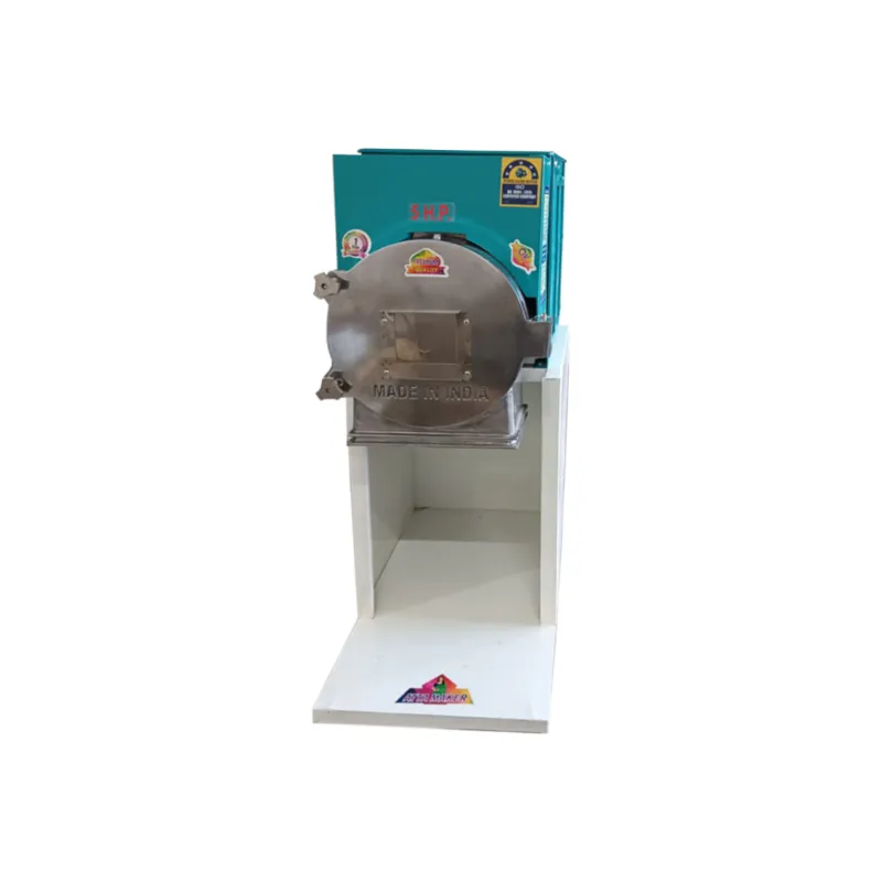 Semi-Automatic Flour Mill/Pulverizer Machine/Masala Grinder Machine with Single Chamber, 5 HP, 35-40kg/hr 