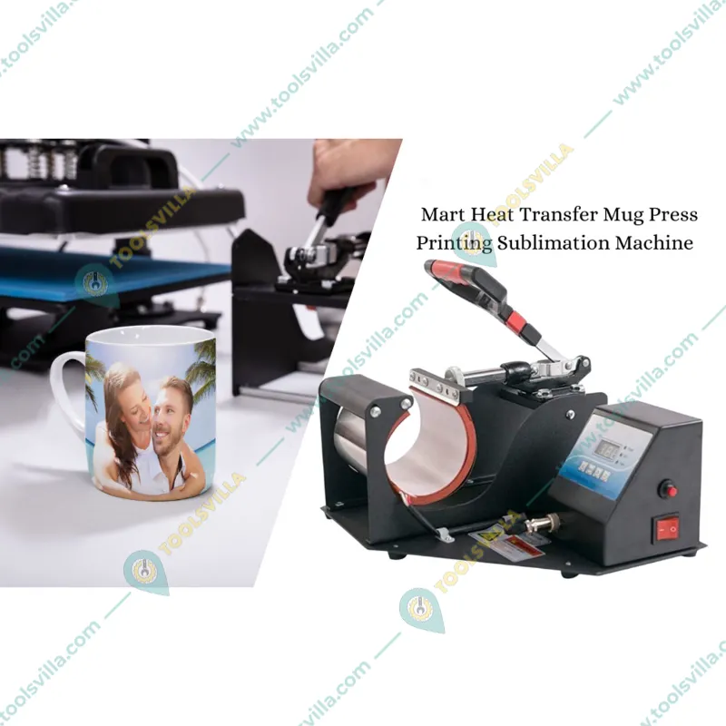 Semi-Automatic Colour Printing Heat Press Machine for Single Mug Cup