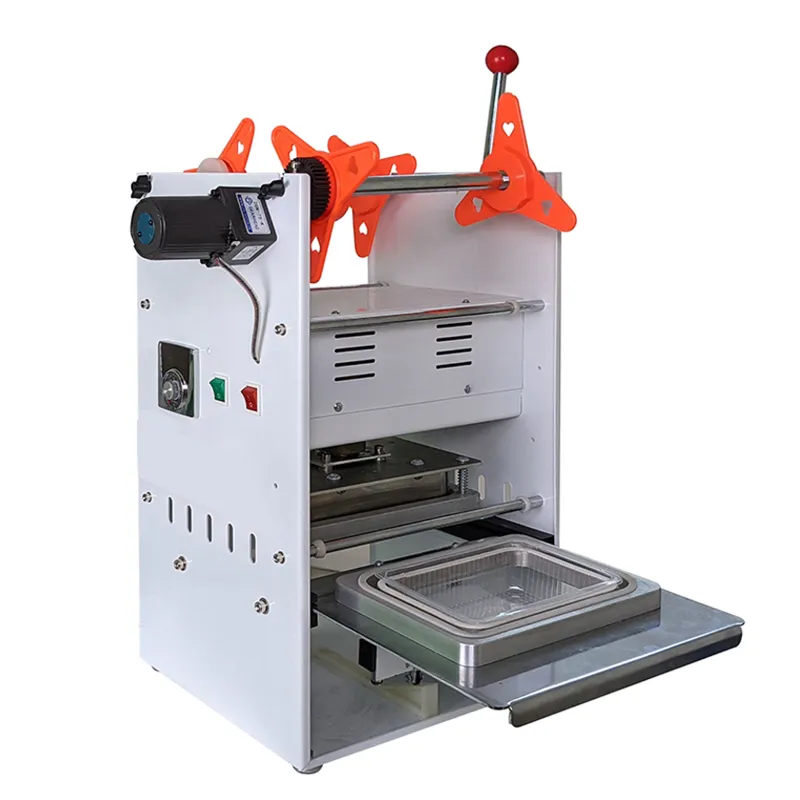 240 mm Tray Size Sealer Machine for Packing Salads, Breakfasts and Snacks