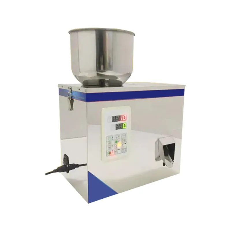 Tabletop 10gm to 100gm Stainless Steel Body Granule Filling Machine