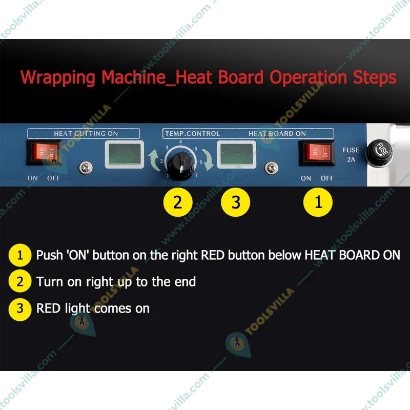 Heavy Duty Manual Wrapping Machine 50W