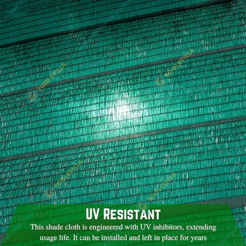 High Quality 75% UV Sunlight Protected 5 meter Long Green Shade Net | Suitable for Home, Garden, Nursery(Size-1.5 x 5 meter)