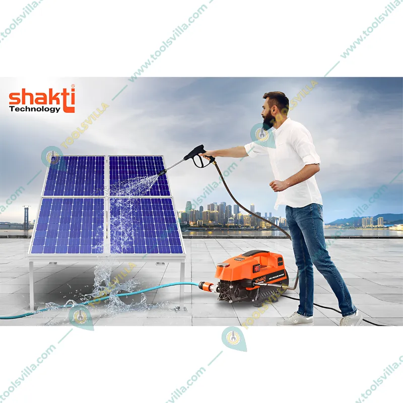 Shakti Technology 120 Bar 1800 W High Pressure Washer With All Required Accessories (S-3)