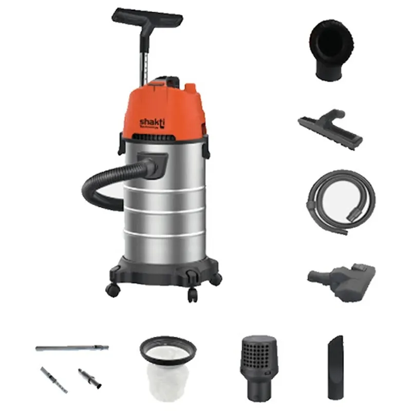 Shakti Technology 35 Litres Wet & Dry Vacuum Cleaner With 1800 W Copper Winding Motor (VC-92)