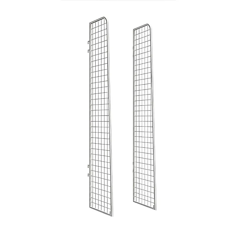 Made In India Supermarket shelf End Frame Side Hanging Metal Mesh (Net)