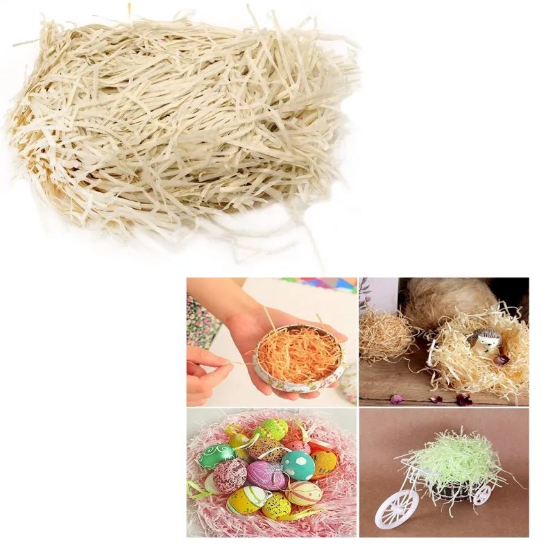 Shredded Paper Confetti l Paper Scraps for Gift Packaging, Box Filler, Basket Filler, Christmas Decorative Packing(Capacity-100 gm)