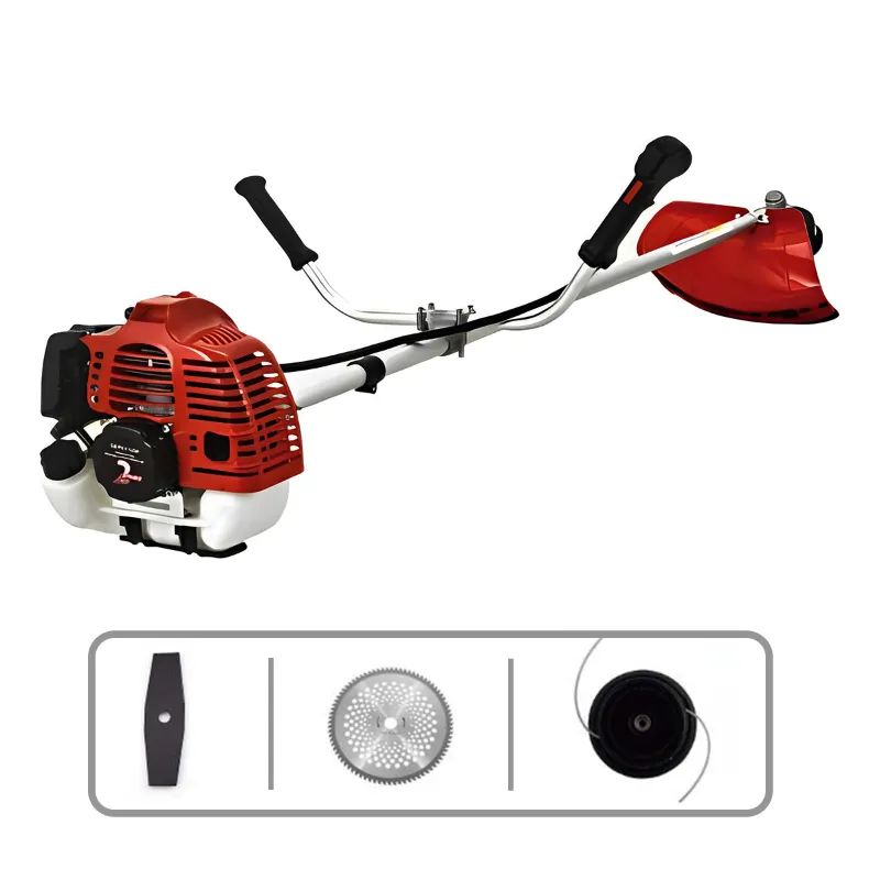 Mitsuyama DX-PCH-52SP, 2 Stroke 52 CC Sidepack Gardening Grass Cutter | Lawn Mower | Weed Cutter, With Accessories. 