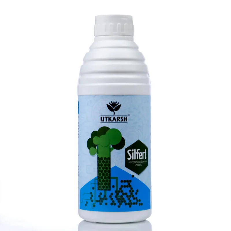 Utkarsh Silfert (Potash Fortified with Silicon) Enhances Silica Absorption in Plants, White Root Development | 1 liter(Pack-1 x 1 liter)