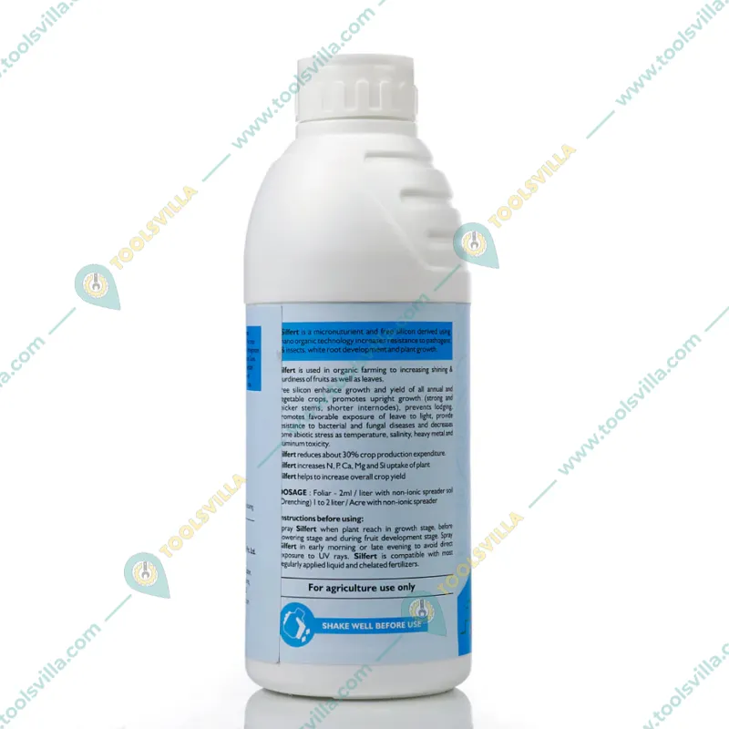 Utkarsh Silfert (Potash Fortified with Silicon) Enhances Silica Absorption in Plants, White Root Development | 1 liter(Pack-1 x 1 liter)