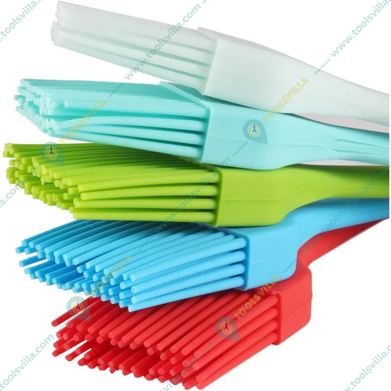   Multipurpose 20cm Non-Stick Full Silicone Brush For Baking and Spreading, Size Small(Pack-6 pcs)
