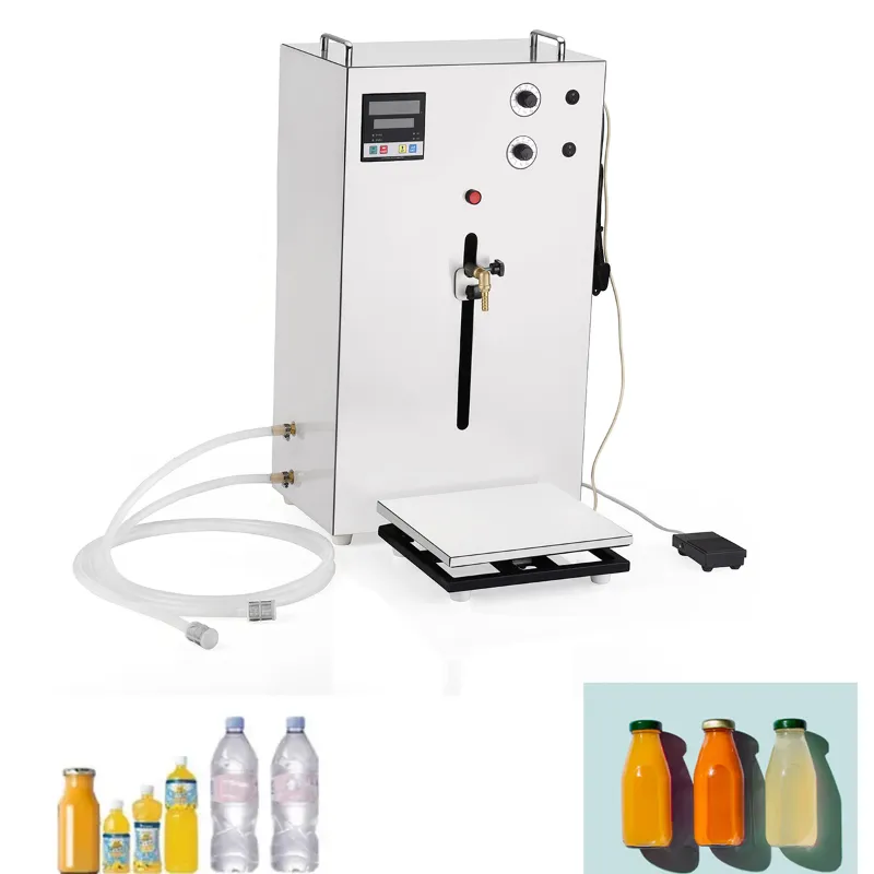 Semi-Automatic Single Head 50 to 5000 ml Load Cell Based Liquid Filling Machine