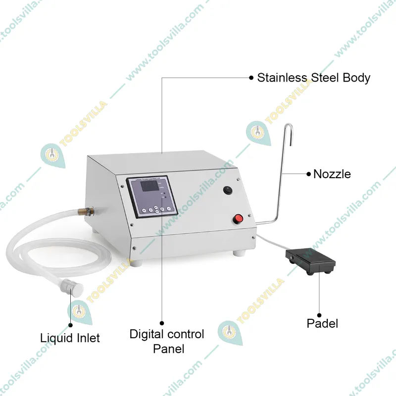 3 ml to 2000 ml  Single Head Mustard Oil Filling Machine