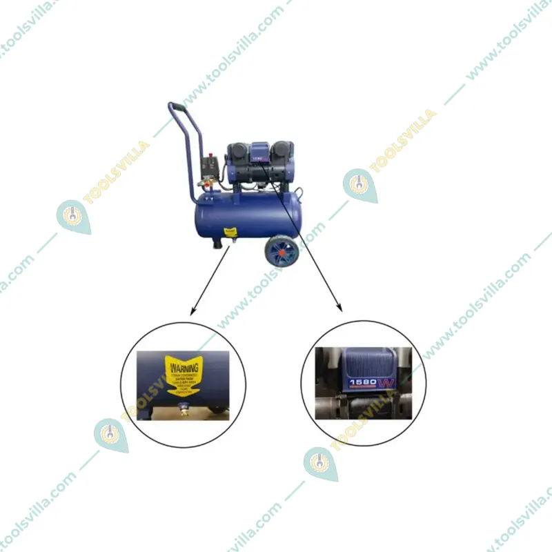 Combo of Single Nozzle Paste Filling Machine 100-1000 ml with Compressor