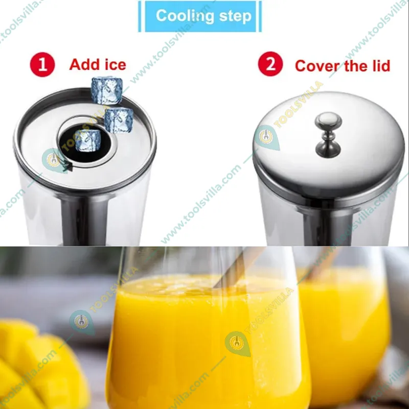 7 liter Juice Dispenser with Ice Tube for Keeping Liquid Cold