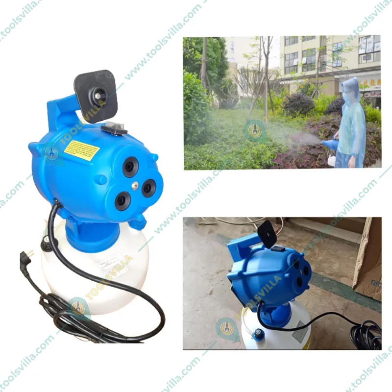 ULV Cold Fogger Machine, 4 L, 3 Nozzle Ultra Low Capacity Fumigation