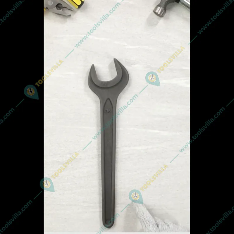 Jhalani 65 mm Single Open End black polish Jumbo Spanner