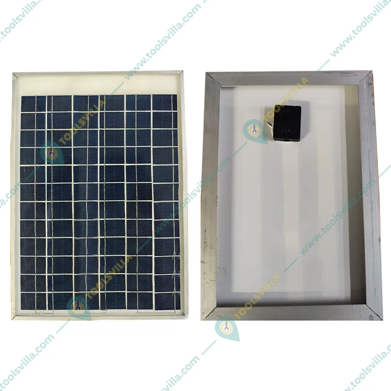Gramstrong 18W Polycrystalline Solar Panel  with 1 Year Warranty for Long Life for Battery Charging, Home Lighting, Boat
