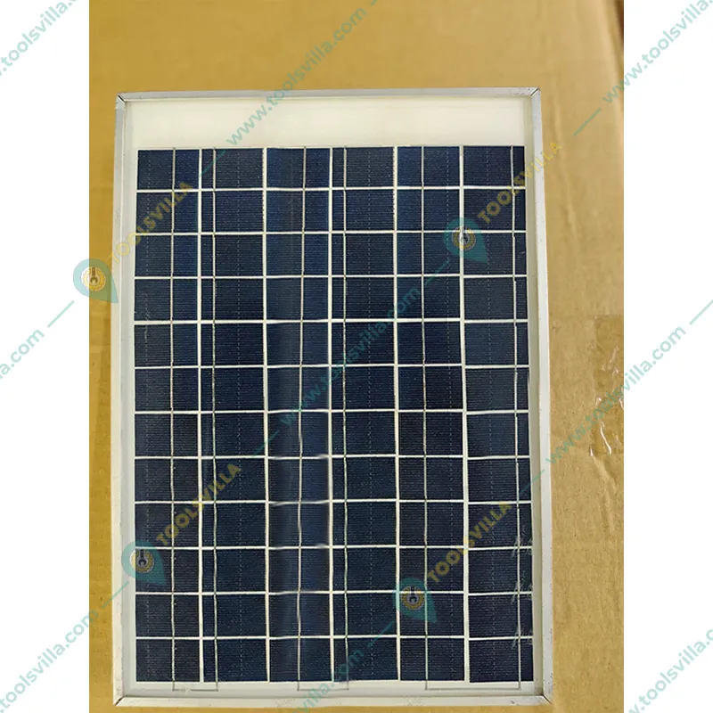 Gramstrong 18W Polycrystalline Solar Panel  with 1 Year Warranty for Long Life for Battery Charging, Home Lighting, Boat