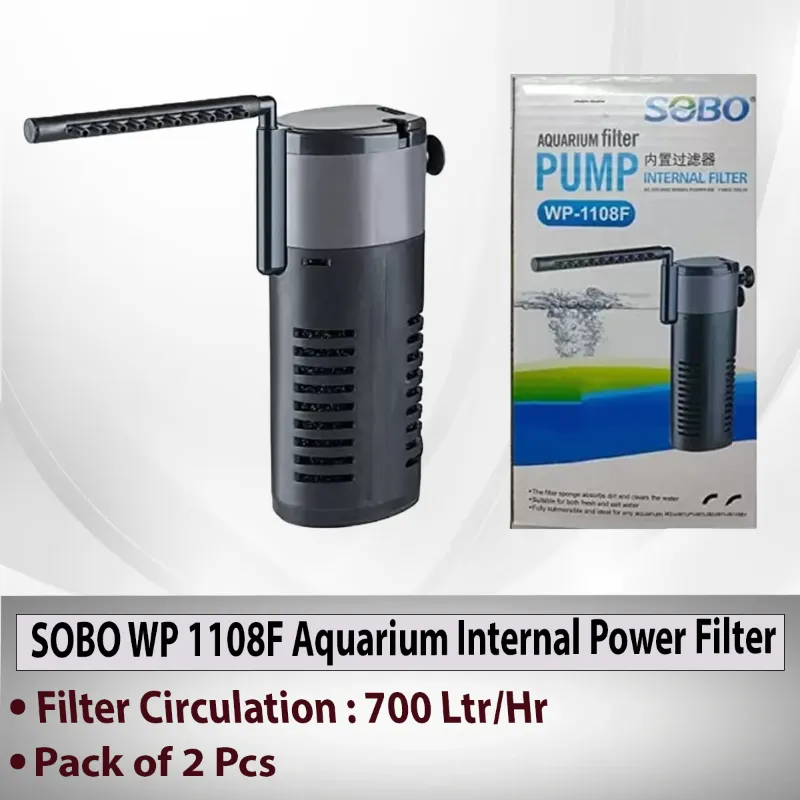 Aquarium Internal Power Filter, Output 700L/Hr