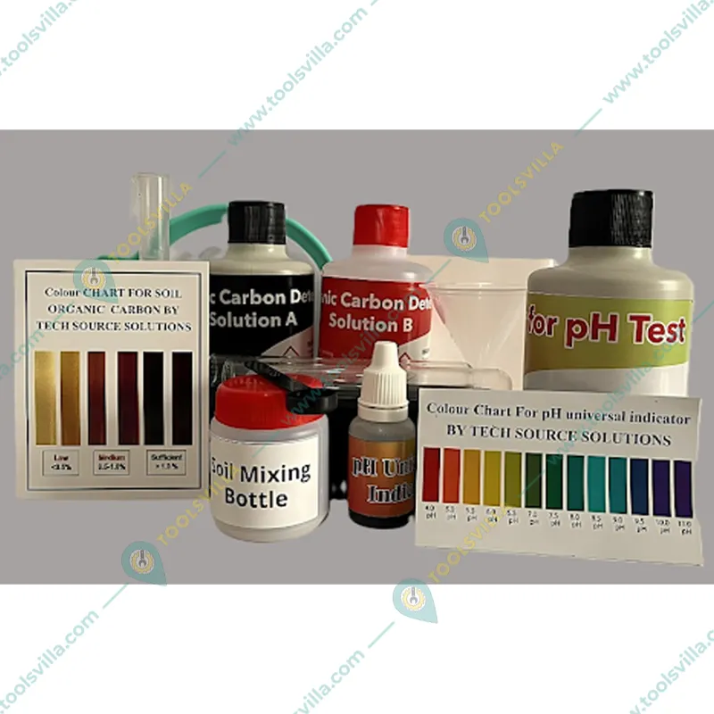 Soil Organic Carbon Detection and Ph Testing Kit