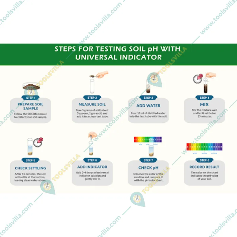 Soil Organic Carbon Detection and Ph Testing Kit